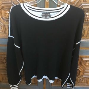 Michael Stars Womens Athletic Stripes Pullover